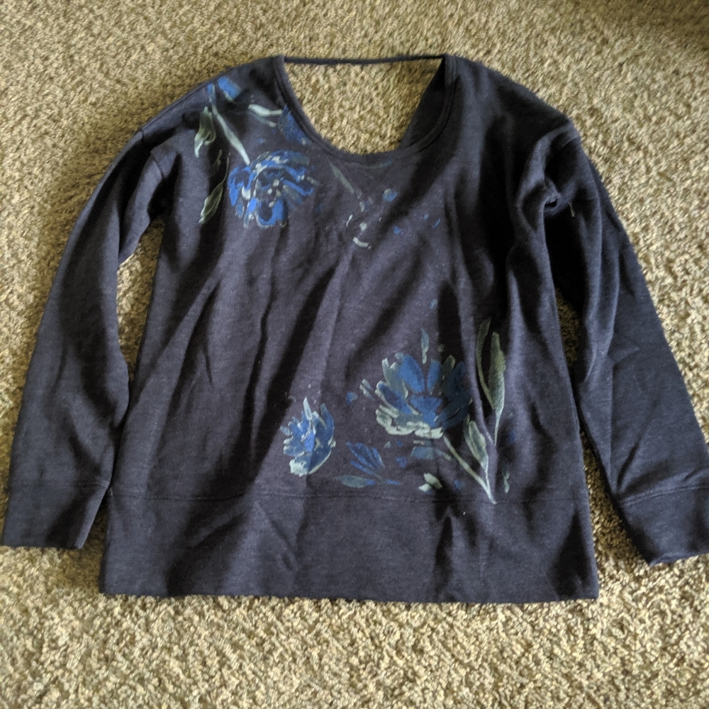 Fleece sweatshirt
